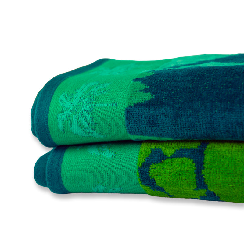 Duke Beach Towel (Palm Tree Pattern)