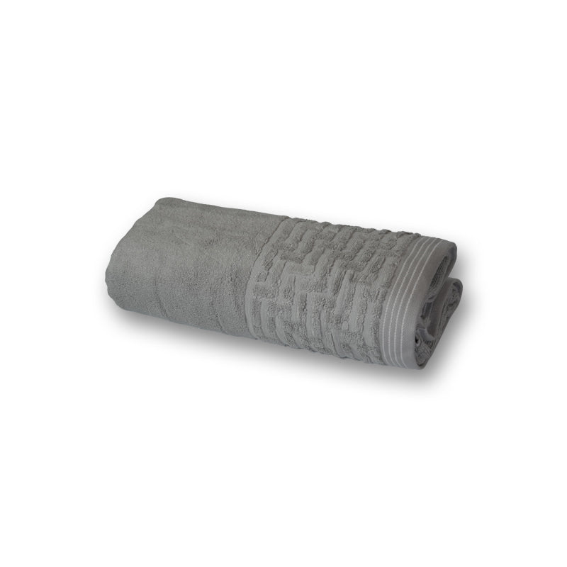 Duke Geometric Zero Cotton Bath Towel Set, 6 Pieces
