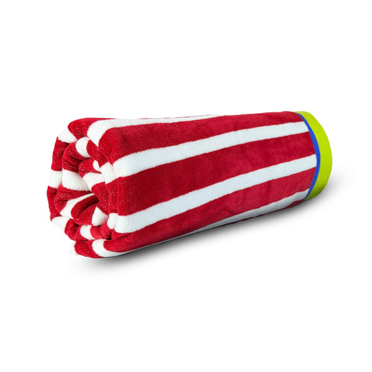 Duke Spirit Striped Cotton Bath Towel