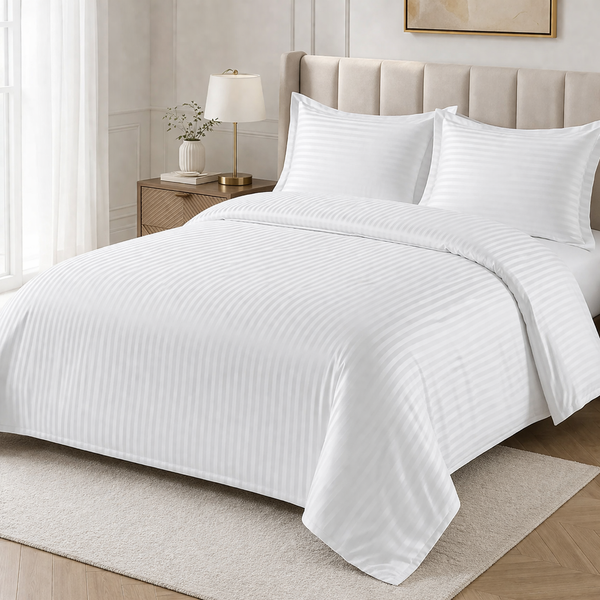 Duke Dream Weave Premium Cotton Flat Bed Sheet